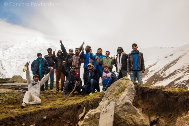 The group that reached Base Camp Nanga Parbat